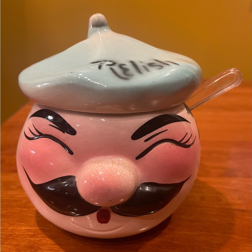 Rare Vintage Relish Dish